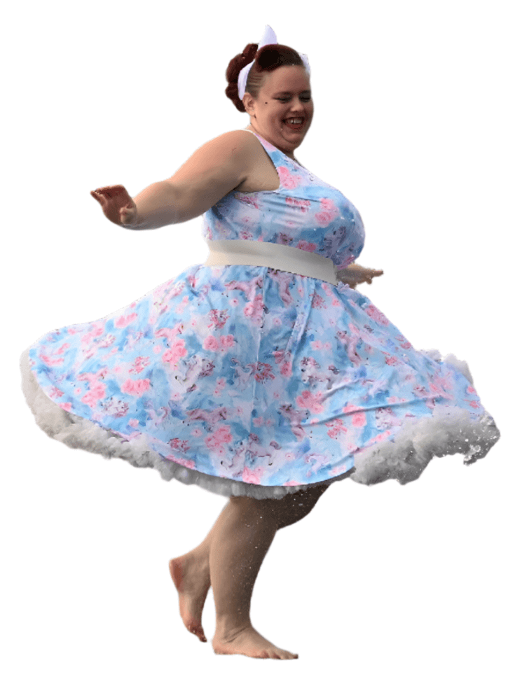 Plus size skater dress australia best sale