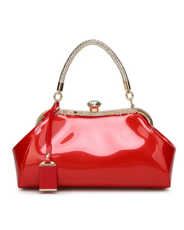 Red Patent Women's Handbag