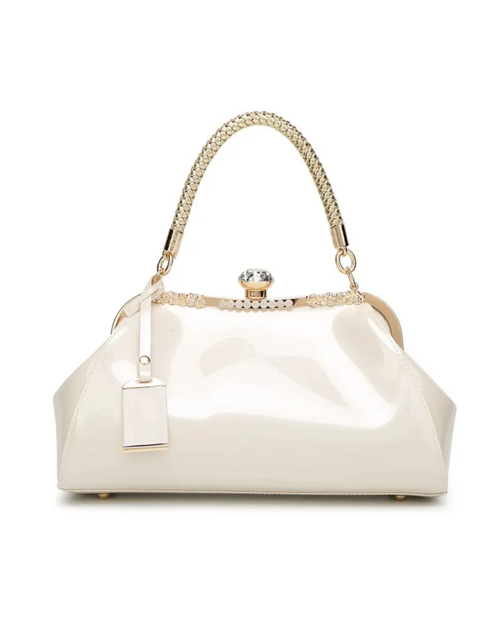 White Patent Women's Handbag