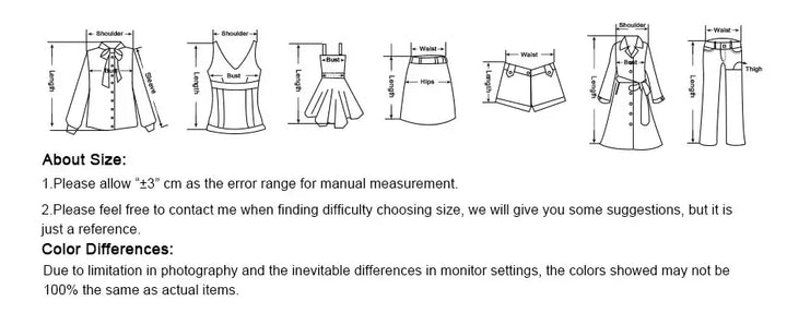 Size guide and care instructions for vintage dress, detailing measurements and color differences.