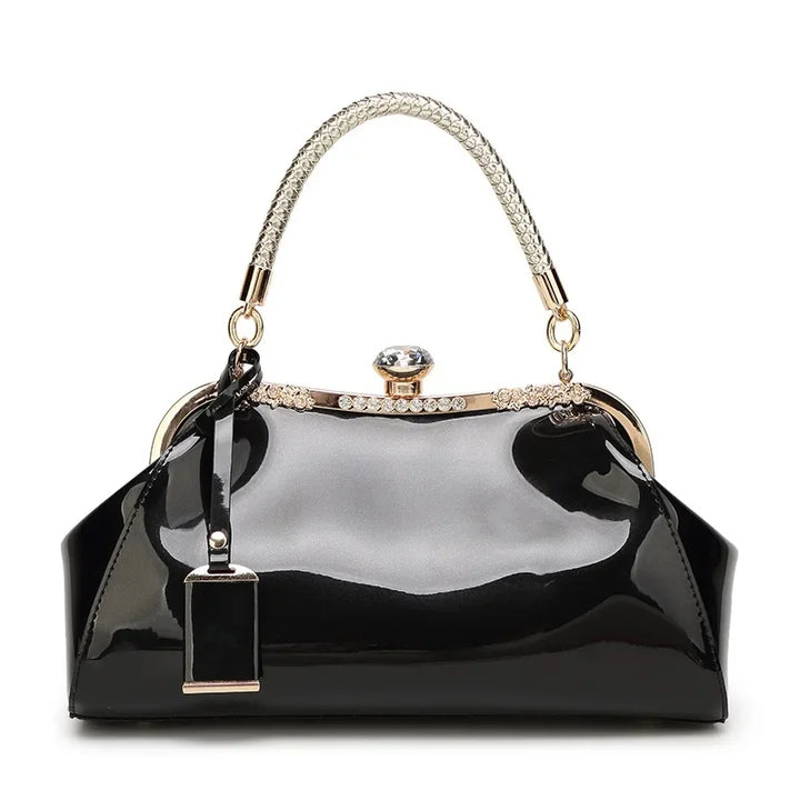 Black Patent Women's Handbag