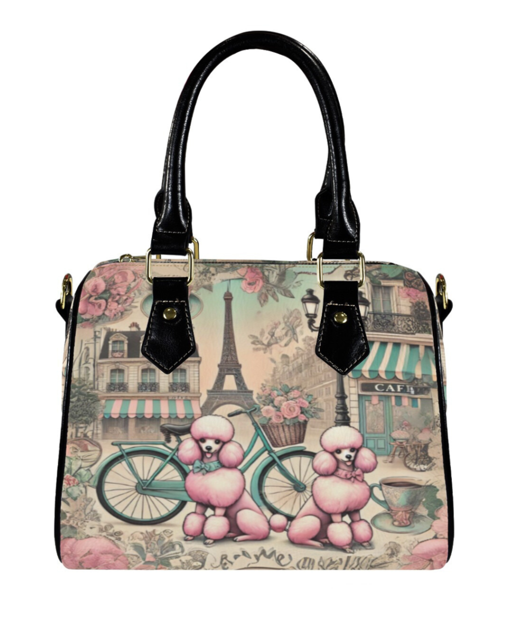 Poodle de Paris Handbag - Poison Arrow Retro