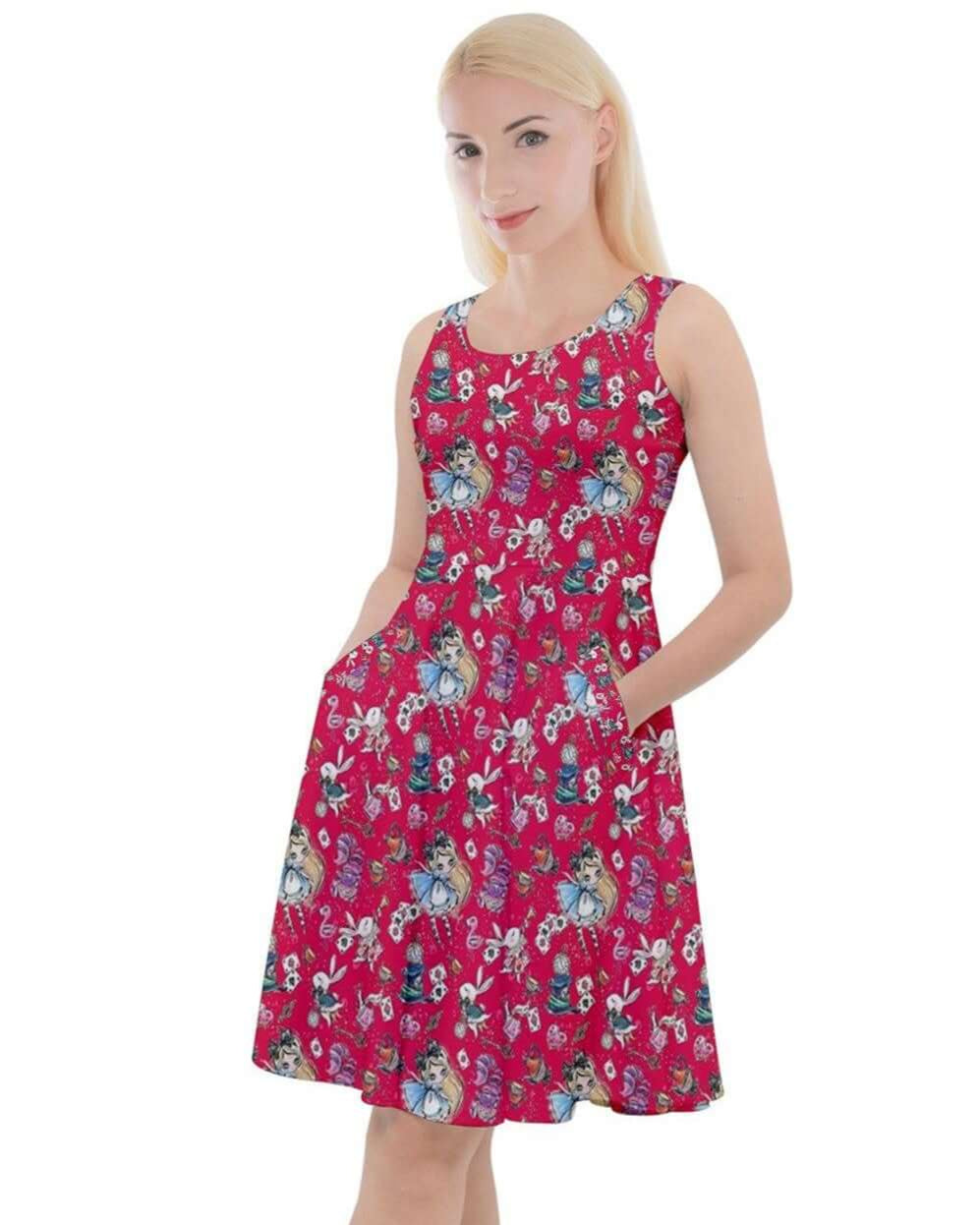 Alice in best sale wonderland skater dress