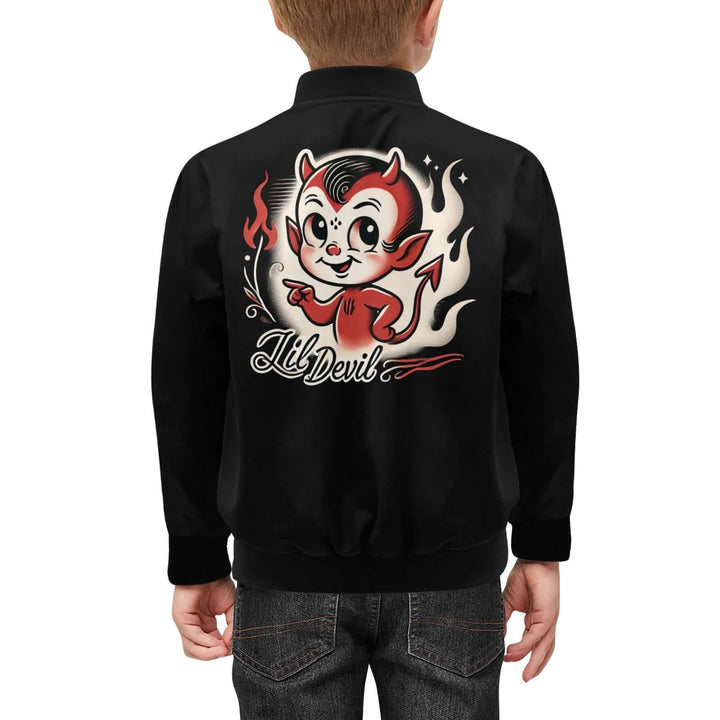 Lil Devil Kids Bomber Jacket