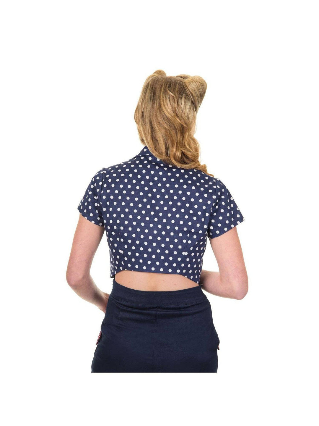 HIGHER LOVE POLKA DOT BOLERO - Poison Arrow Retro