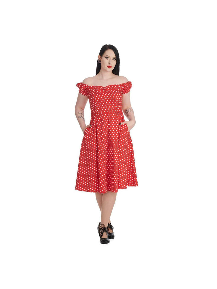 Sweet Spot Swing Dress - Poison Arrow Retro