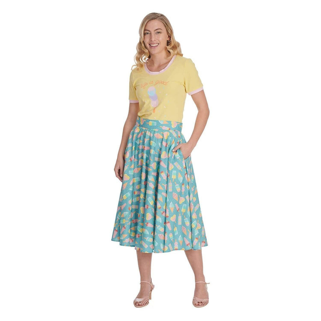 Ice Cream Swing Skirt - Poison Arrow Retro