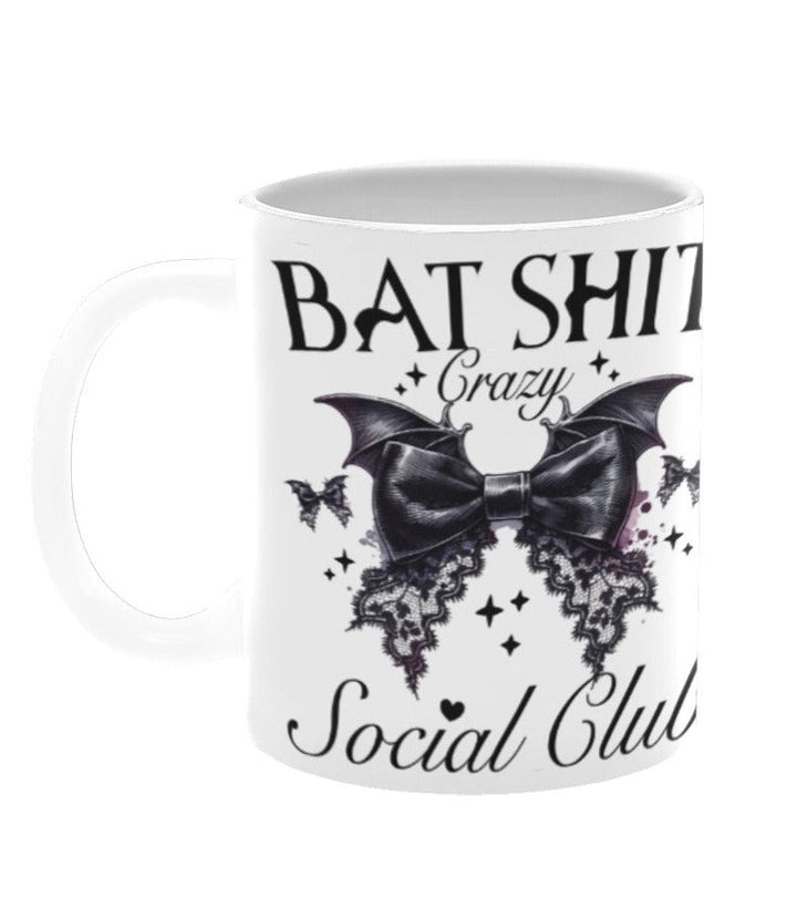 Bat Shit Crazy Social Club Mug