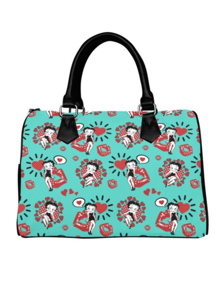 Betty Boop Barrel Style Bag