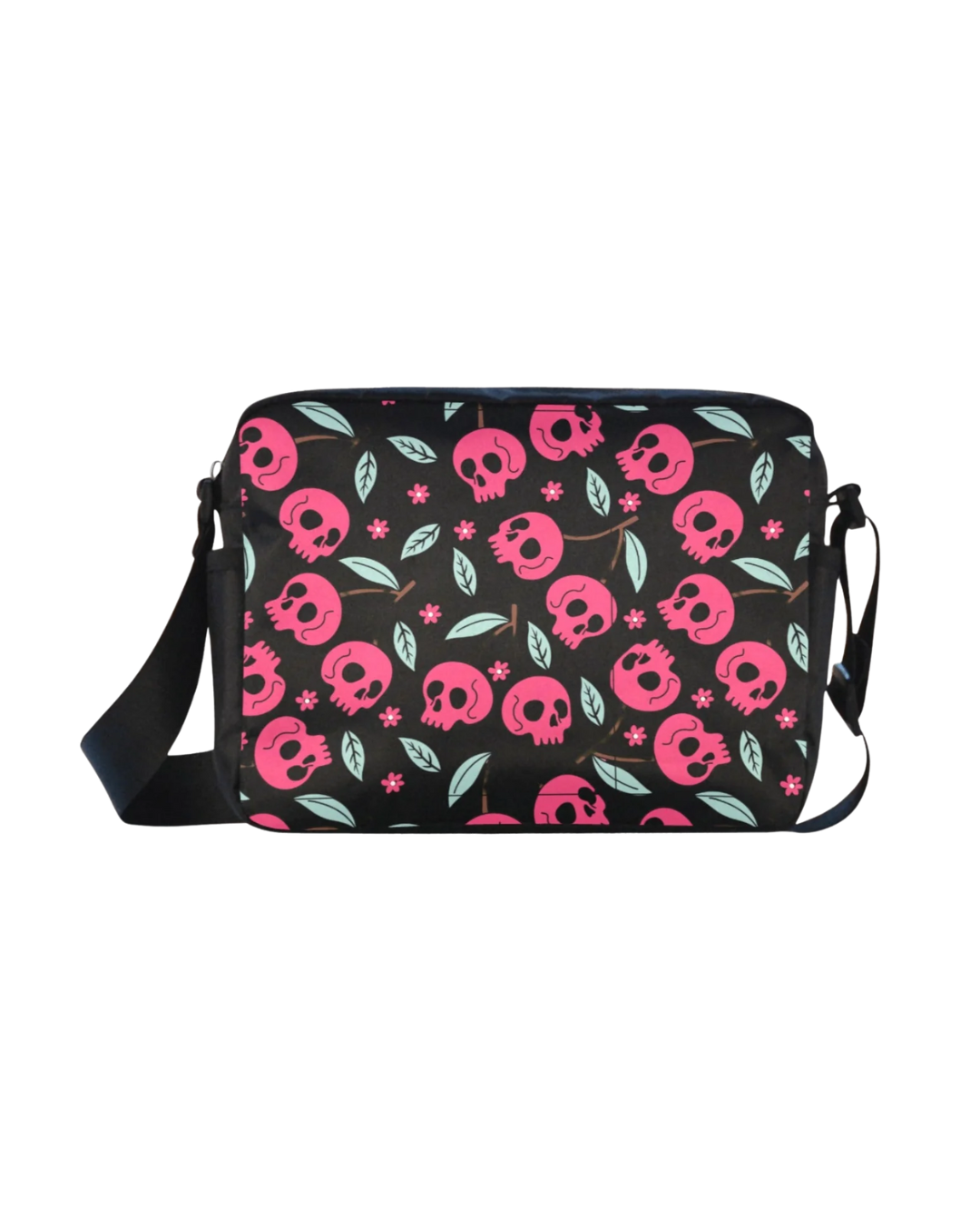 Cherry Skulls Crossbody Bag