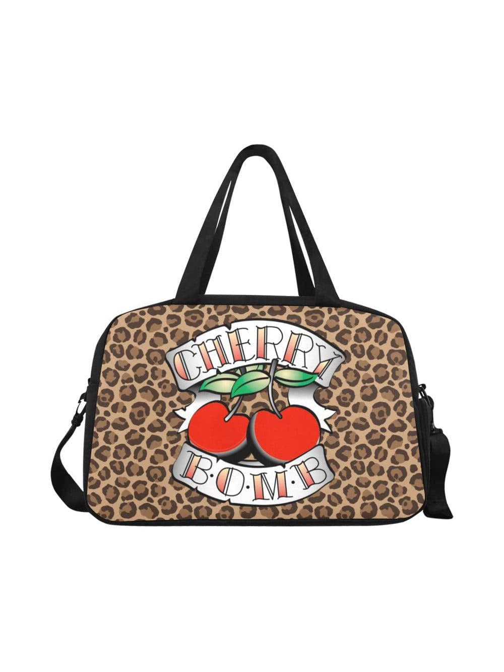 Cherry Bomb Overnight Bowler Bag