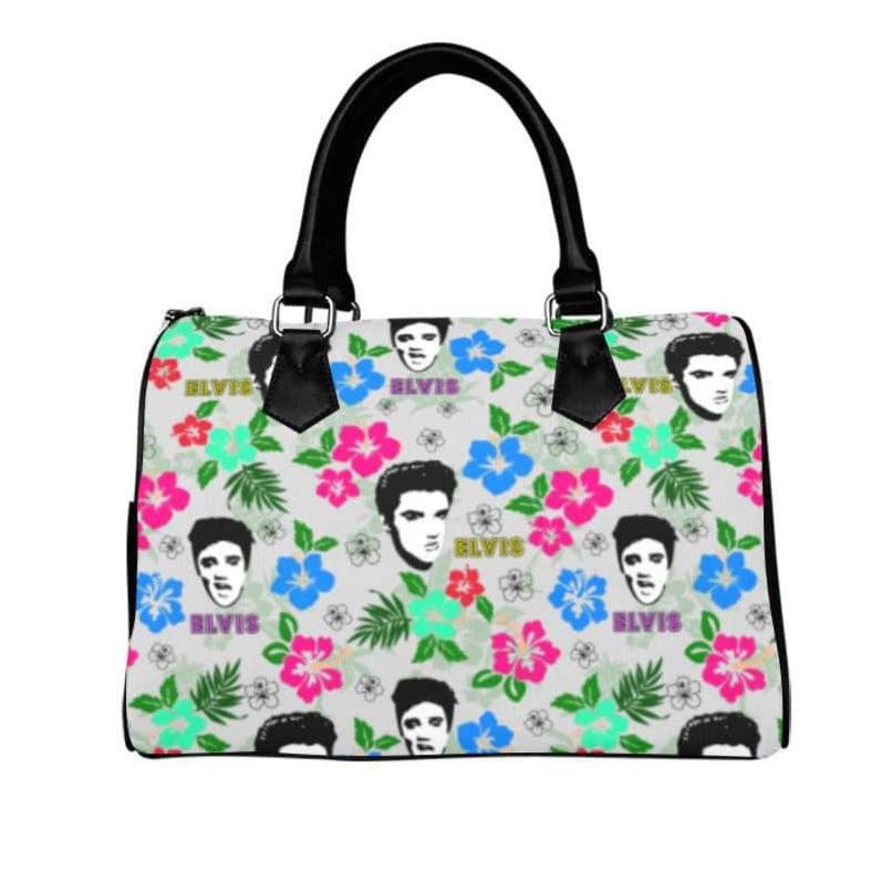 Hawaii Elvis Barrel Type Handbag - Poison Arrow Retro