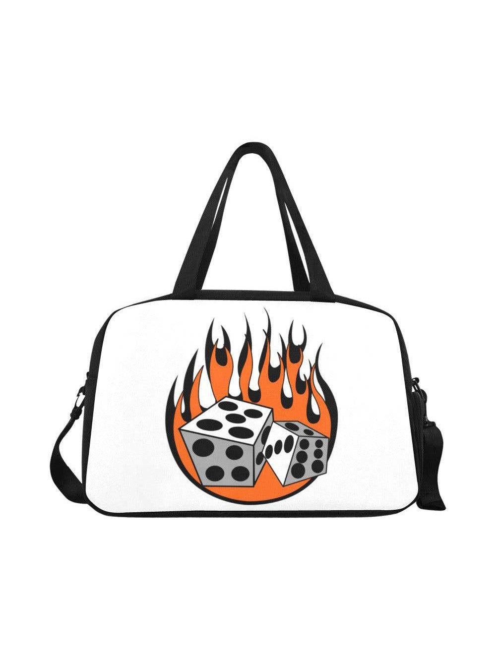 Hot Dice Overnight Bowler Bag - Poison Arrow Retro