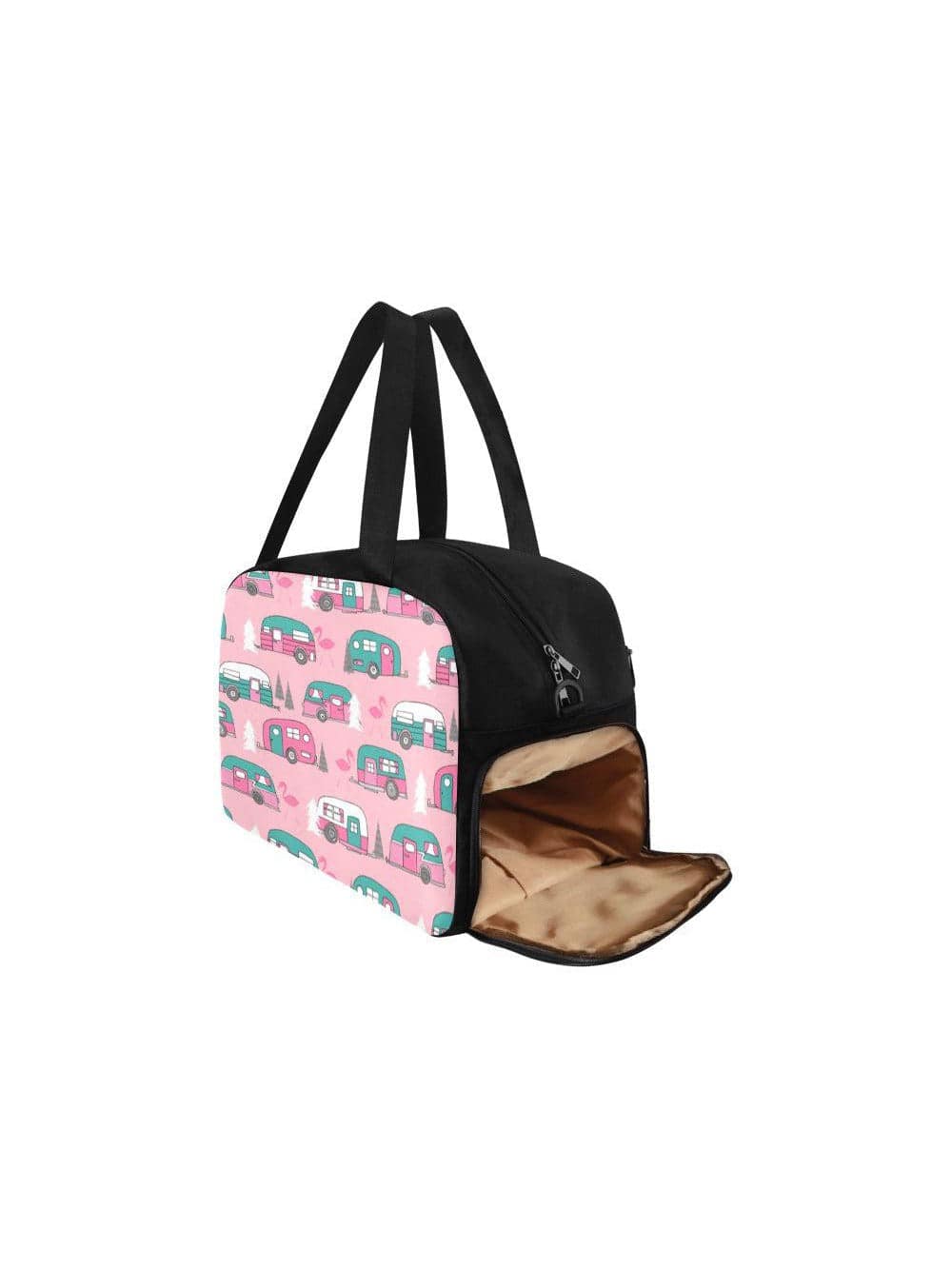 Pink Retro Vans Overnight Bowler Bag - Poison Arrow Retro