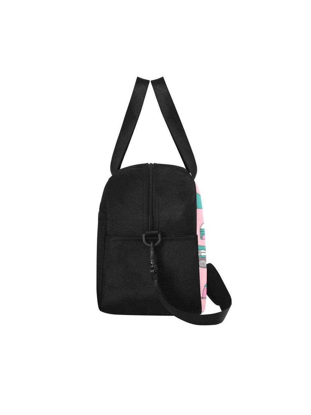 Pink Retro Vans Overnight Bowler Bag