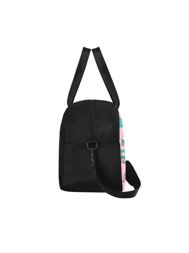 Pink Retro Vans Overnight Bowler Bag