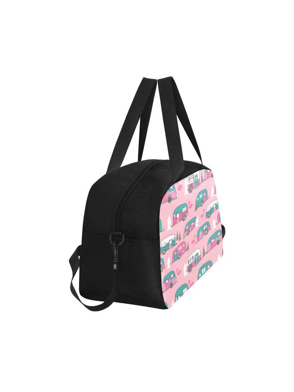 Pink Retro Vans Overnight Bowler Bag