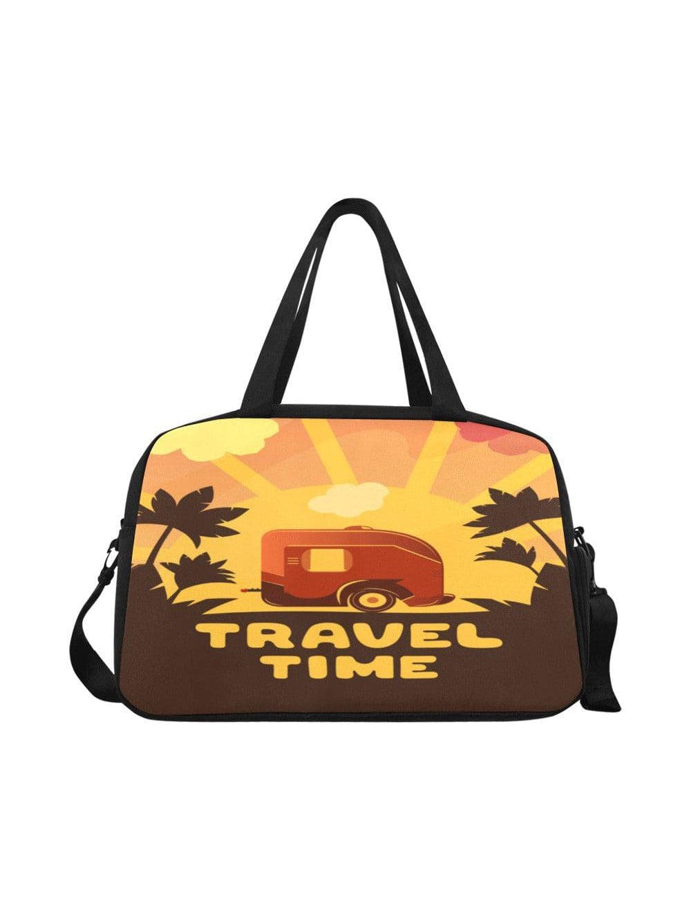 Travel Time Overnight Bowler Bag - Poison Arrow Retro