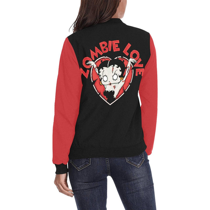 Zombie Betty Womens Bomber Jacket