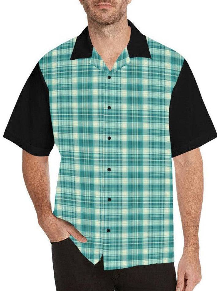 Howard Plaid Mens Button Up Shirt [IN STOCK] - Poison Arrow Retro