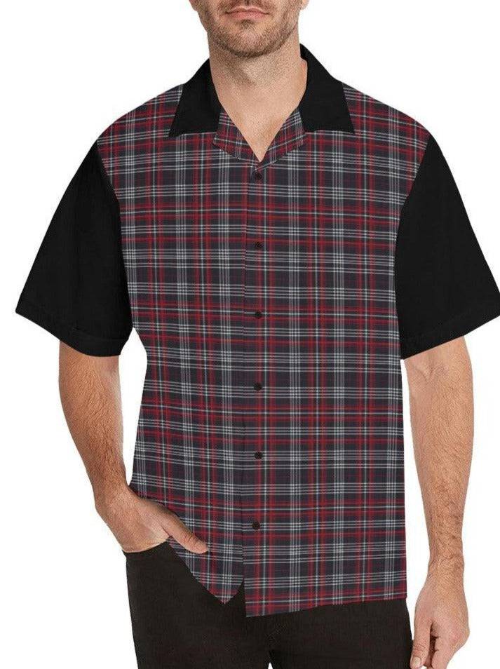 Potsy Plaid Mens Button Up Shirt