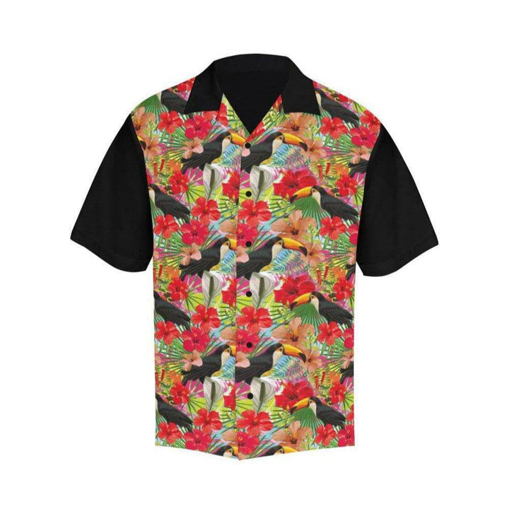 Toucans Button Up Shirt - Poison Arrow Retro