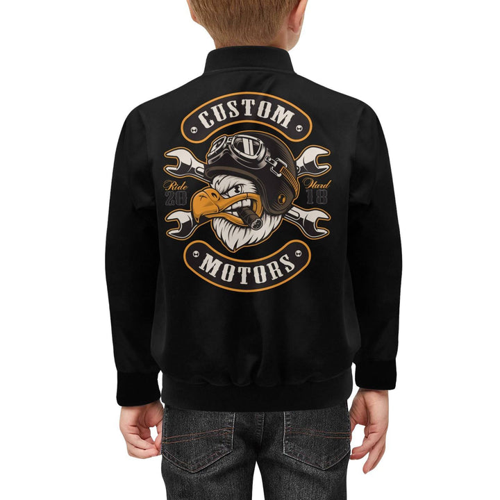 Custom Motors Kid's Bomber Jacket - Poison Arrow Retro