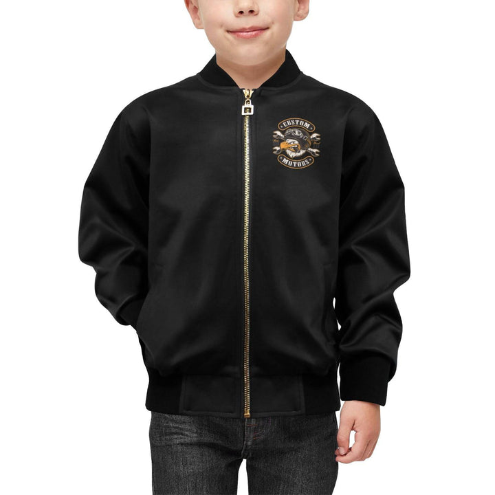 Custom Motors Kid's Bomber Jacket - Poison Arrow Retro