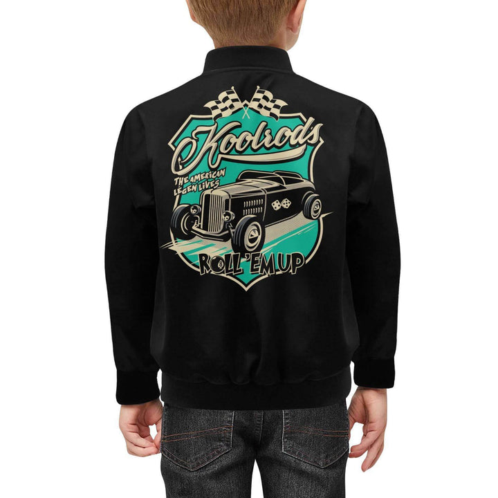 Koolrods Kid's Bomber Jacket - Poison Arrow Retro