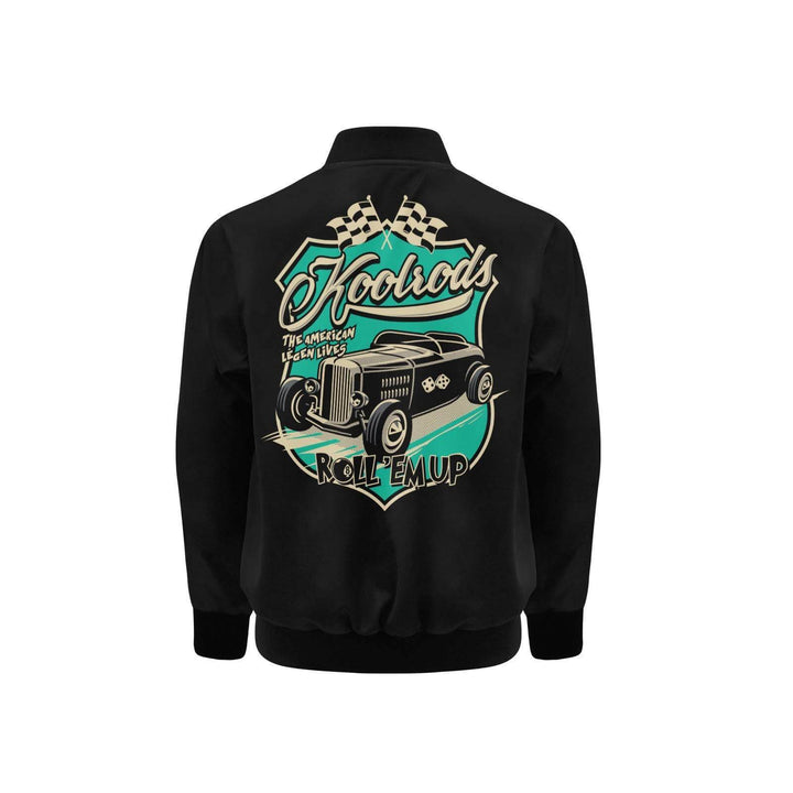 Koolrods Kid's Bomber Jacket - Poison Arrow Retro