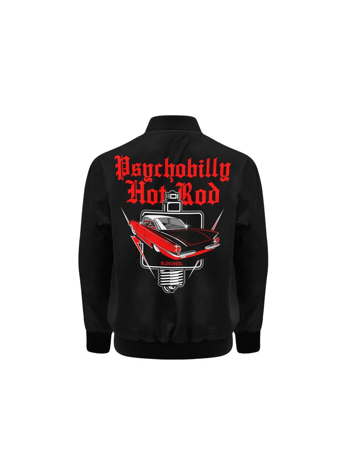 Psychobilly Hotrod Kid's Bomber Jacket With Pockets