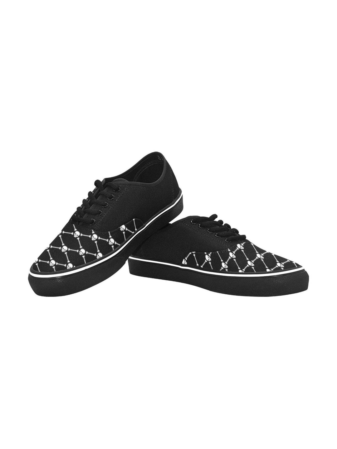 SKULLS AND CROSSBONES Men's Creeper Sneakers - Poison Arrow Retro