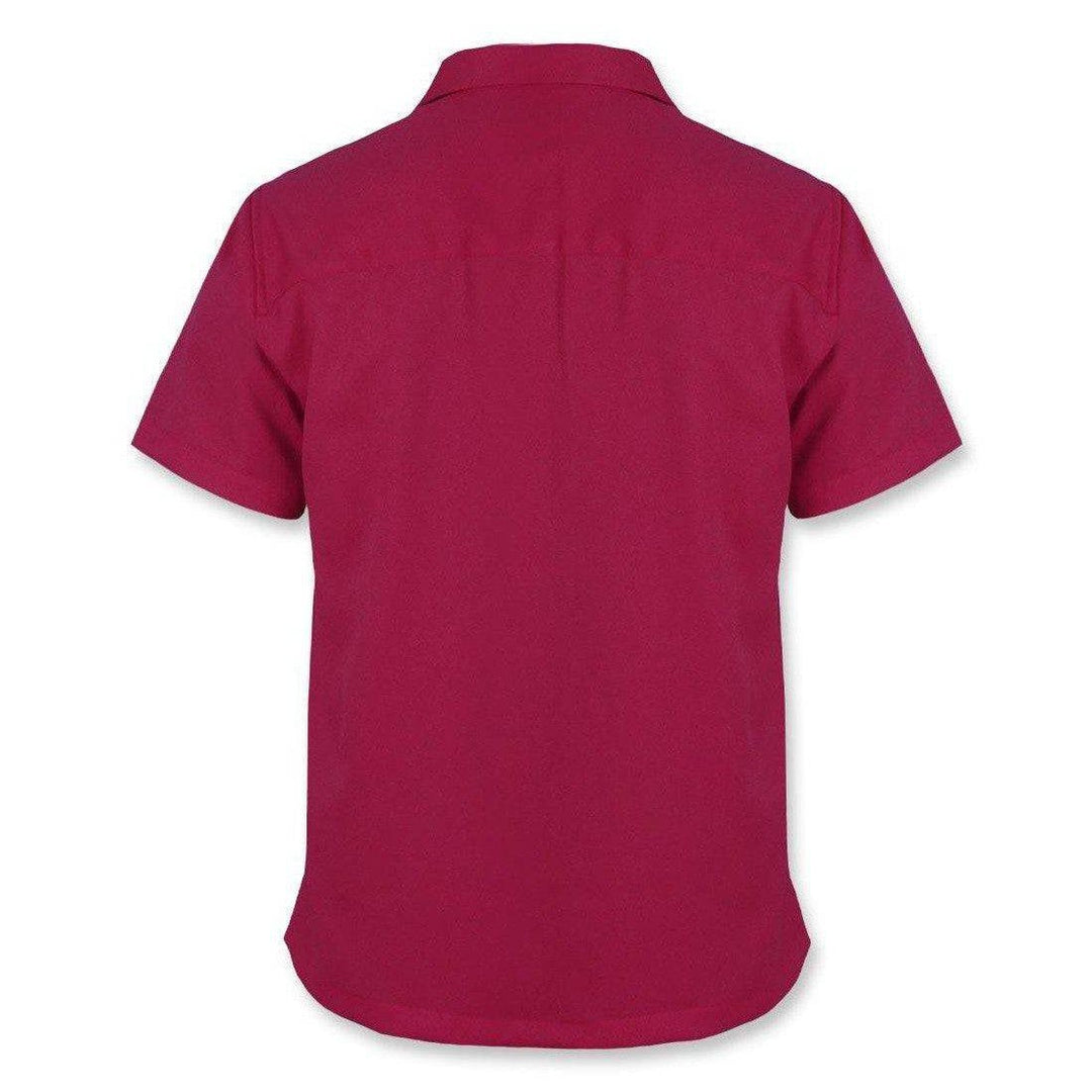 Liquorbrand Nevada Bowling Shirt Burgundy - Poison Arrow Retro