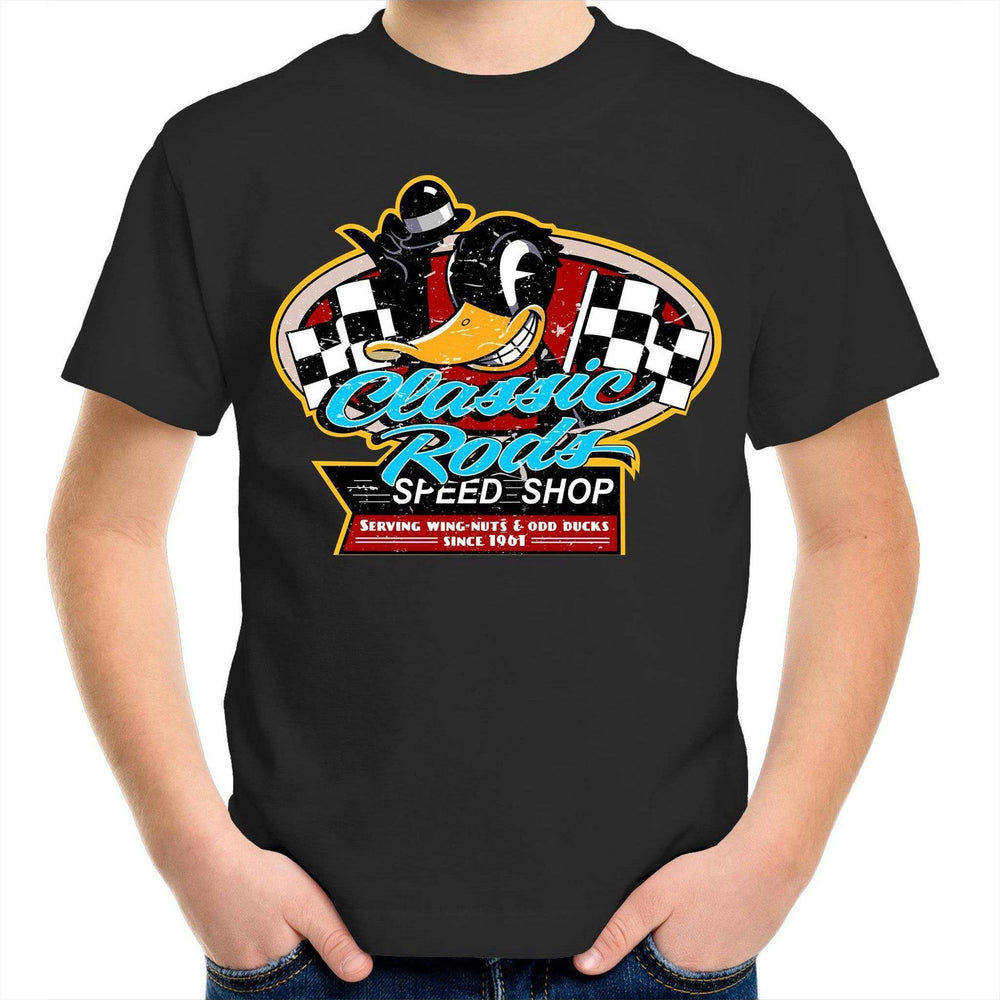 CLASSIC RODS Kids Youth Crew T-Shirt - Poison Arrow Retro