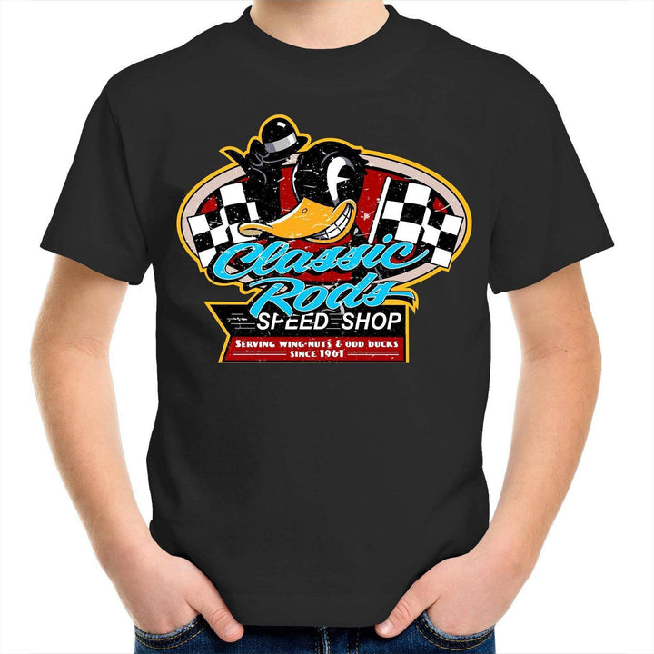 CLASSIC RODS Kids Youth Crew T-Shirt - Poison Arrow Retro