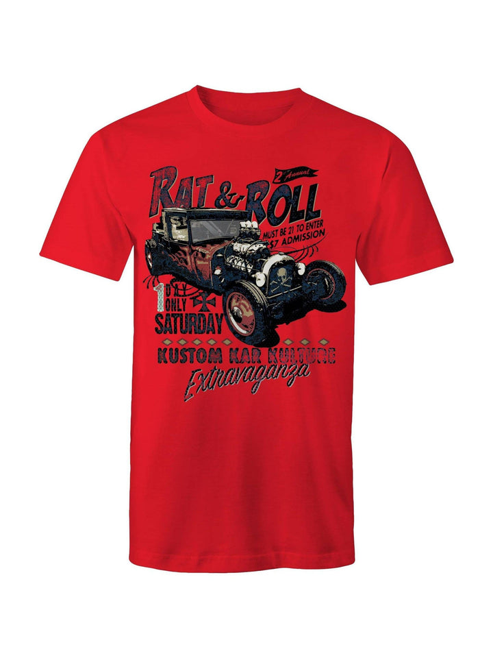 Rat & Roll - Mens T-Shirt