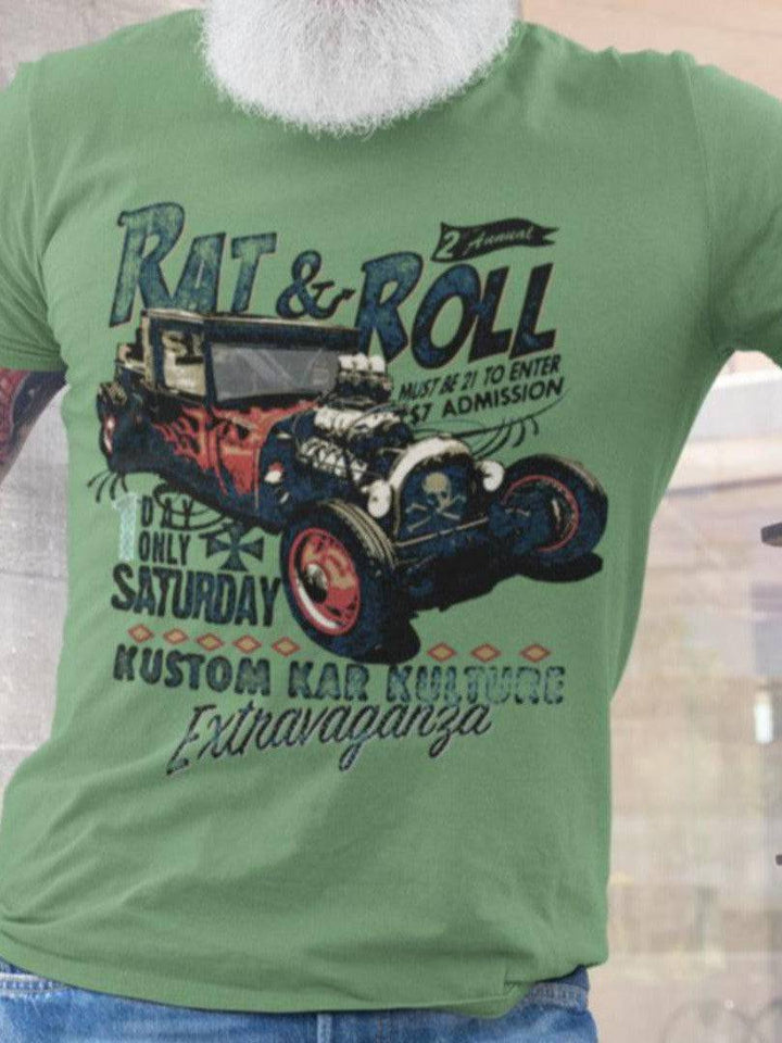 Rat & Roll - Mens T-Shirt