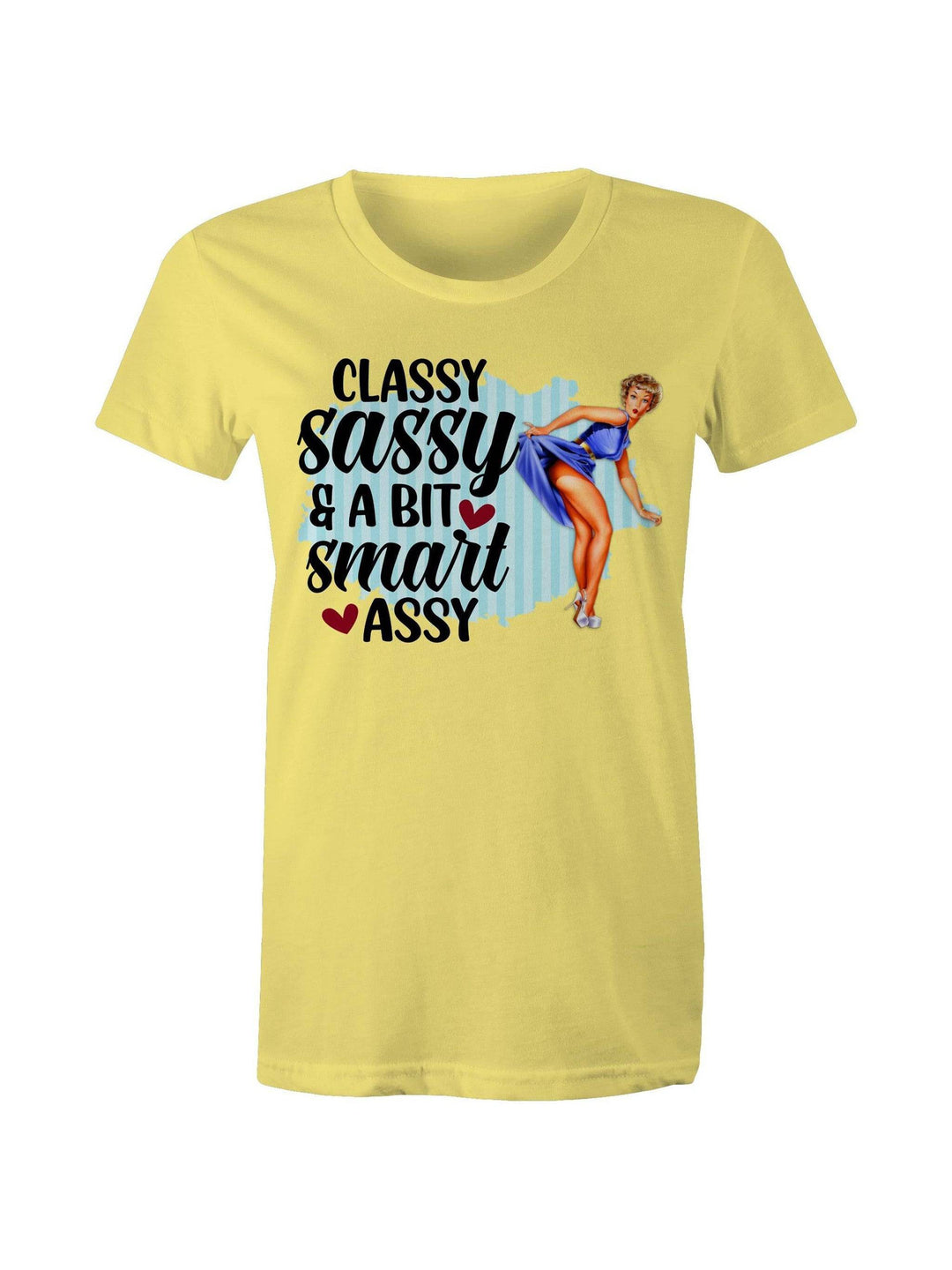 Classy & Sassy - Women's Tee - Poison Arrow Retro