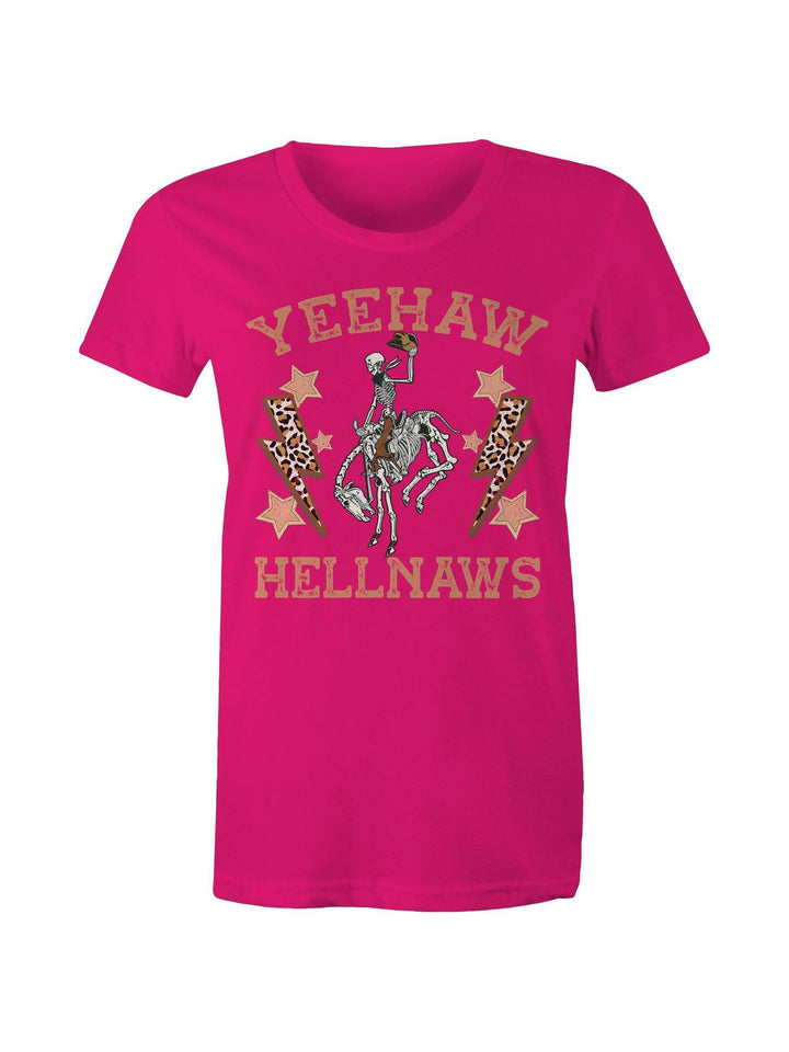 Yeehaw Hellnaws Women's Tee - Poison Arrow Retro