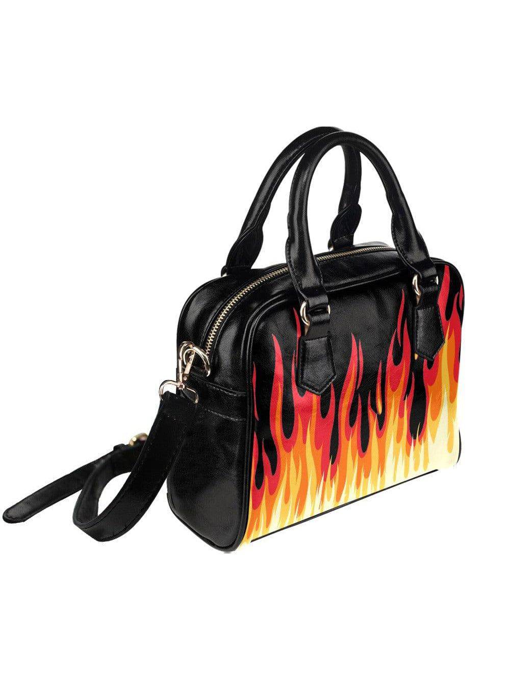 Burning Love Shoulder Handbag - Poison Arrow Retro