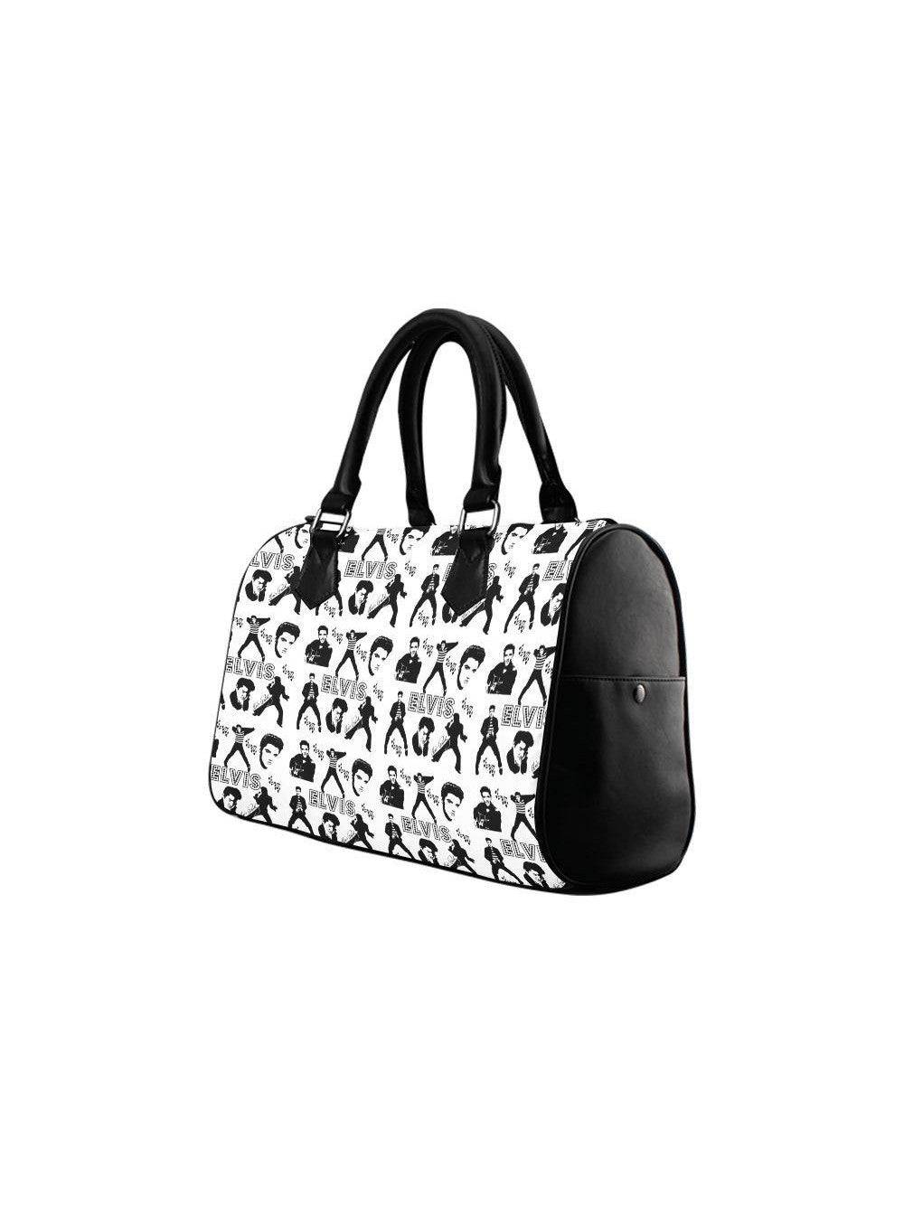 ELVIS BARREL TYPE HANDBAG - Poison Arrow Retro