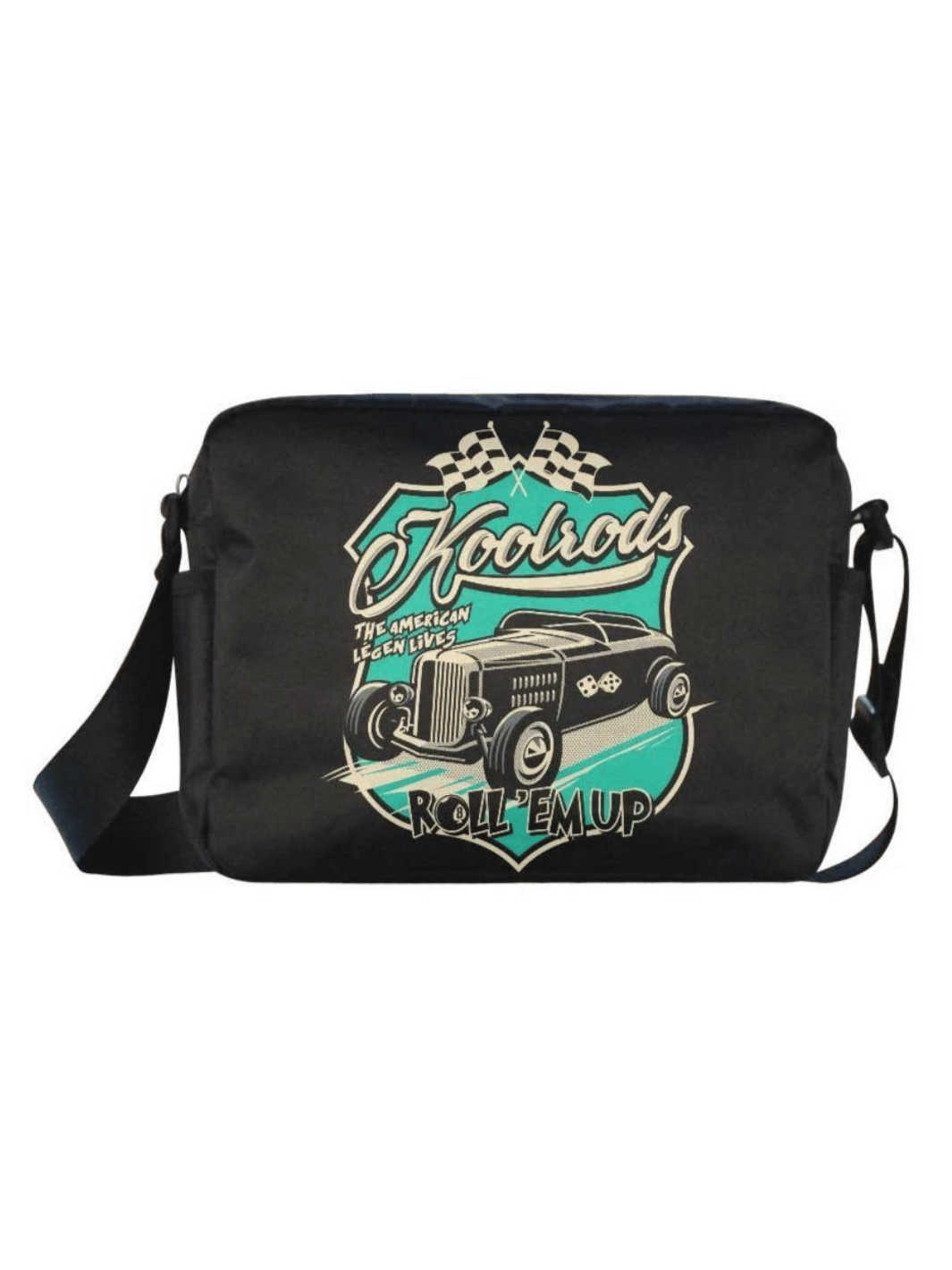 KOOLRODS Classic Cross-body Nylon Bags - Poison Arrow Retro