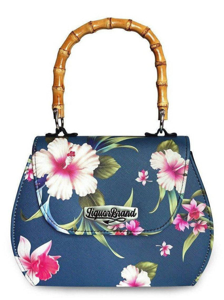 LUAU Vintage Classic Bamboo Handle Retro Bag - Poison Arrow Retro