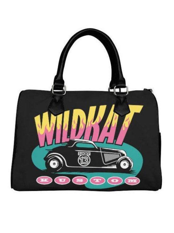 WILDKAT Barrel Type Handbag - Poison Arrow Retro