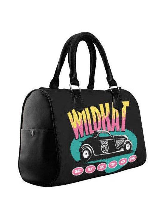 WILDKAT Barrel Type Handbag - Poison Arrow Retro