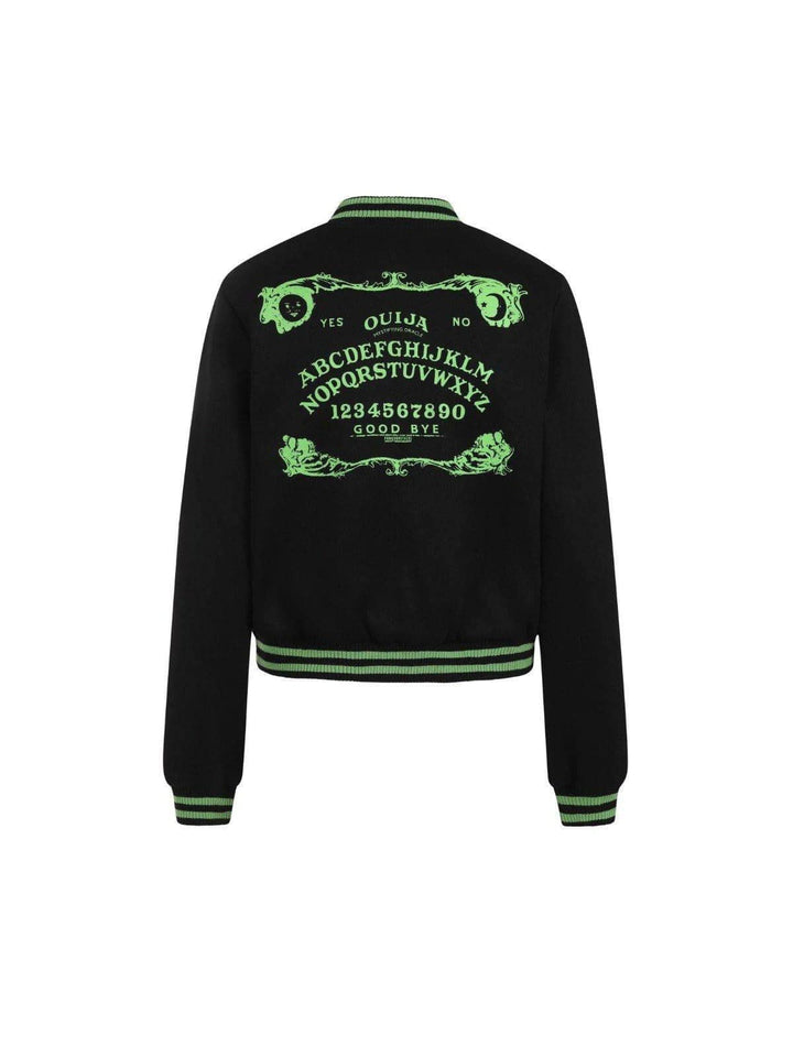 HELL BUNNY SAMARA VARSITY JACKET - Poison Arrow Retro