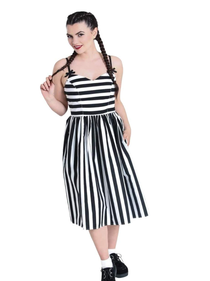 Hell Bunny 50s Juno Dress - Poison Arrow Retro