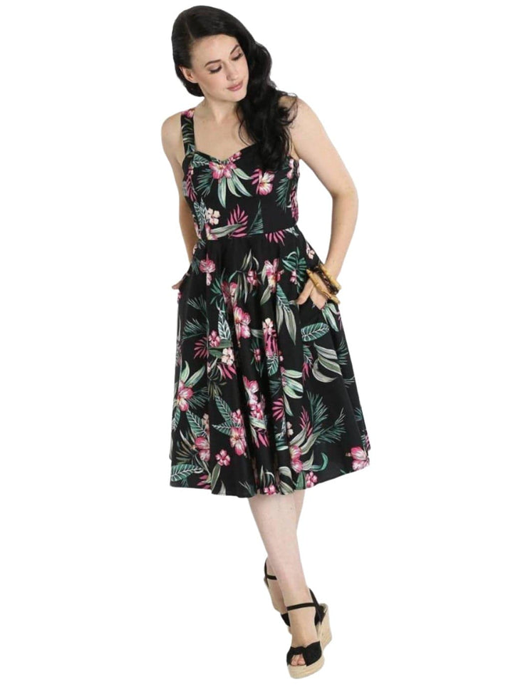 Hell Bunny Kalani 50s Dress - Poison Arrow Retro