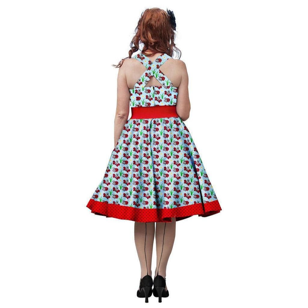 Ladybugs Rockabilly Swing Dresses - Poison Arrow Retro