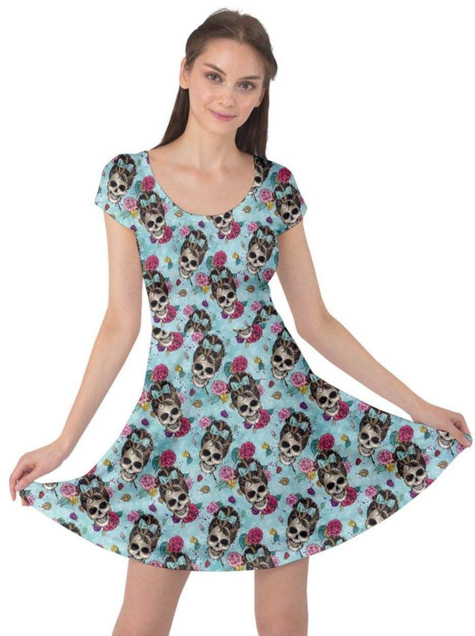 Legends of the Silver Scream Cap Sleeve Dress